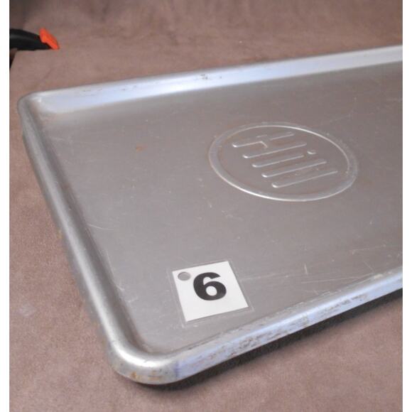 Antique HILL Aluminum Deli Case Display Tray # 6 30" X 10.5" Butcher Bakery - Picture 4 of 9